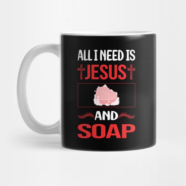 Funny Jesus Soap by Happy Life